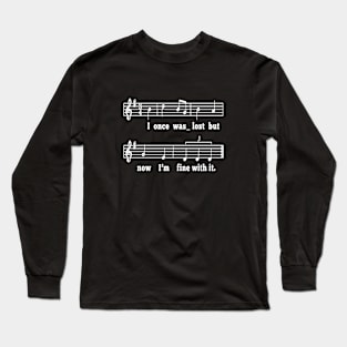 I Once Was Lost Long Sleeve T-Shirt